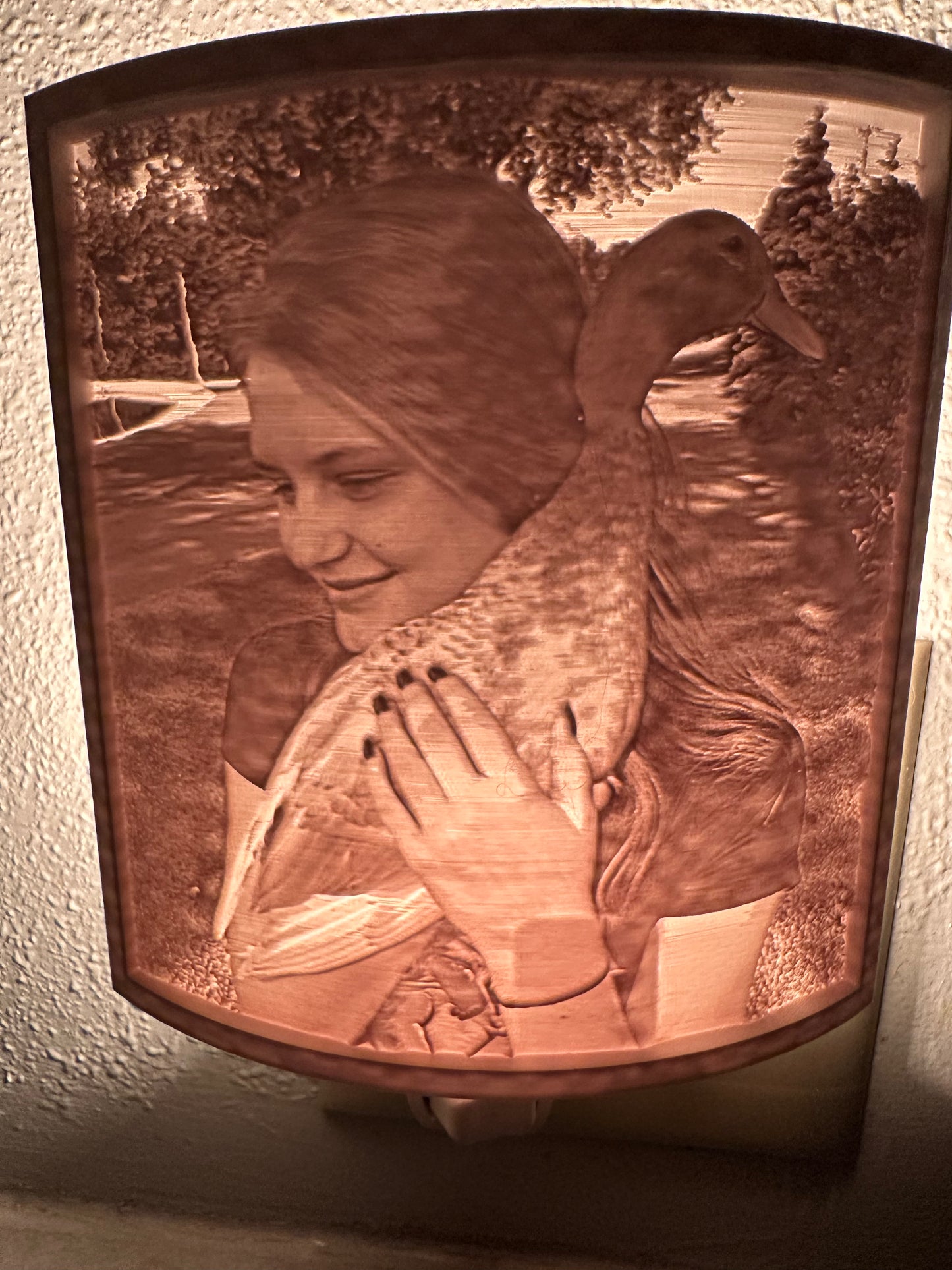 Custom Lithophane Night Light