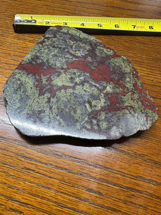 Dragons Blood Jasper Polished Slab