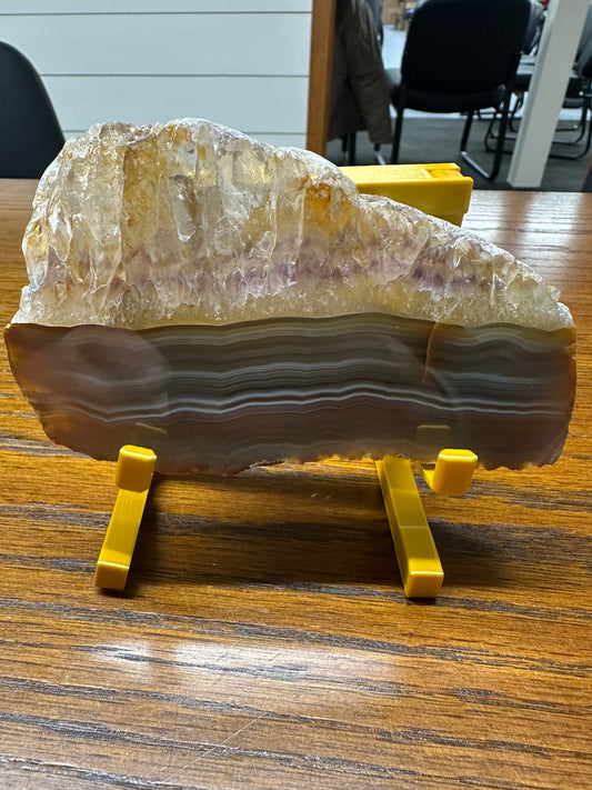 Lace Agate Polished Slab